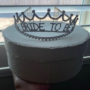 “Bride to Be” tiara